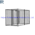 Heavy Duty Black Outdoor Pet Enclosure Dog Kennel Factory